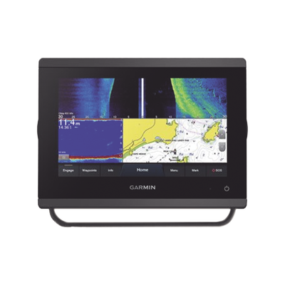 Plotter de Navegación GPSMAP 723xsv / Pantalla Táctil WSVGA 7" / Resolución 1024x600 / Compatible con GPS, GLONASS y Galileo / Receptor de Alta Sensibilidad 10 Hz / Compatible con NMEA 2000 y NMEA 0183 / Sonda CHIRP Integrada /