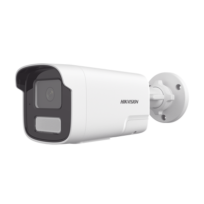 [PROTECCIÓN ACTIVA] Bala IP 4 Megapíxel / ACUSENSE Lite (Detección de Humanos y Vehiculos) / Lente 4 mm / Audio de Dos Vías / Luz Intermitente y Alerta de Audio / 50 Mts IR EXIR 2.0 / Exterior IP67 / WDR 120 dB / PoE