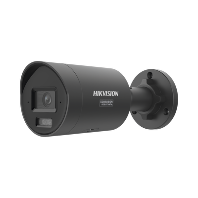 [Dual Light + ColorVu 3.0 + HikAI] Bala IP 6 Megapixel / Lente 2.8 mm / 40 mts IR + Luz Blanca / 2 Microfonos Integrados / Exterior IP67 / WDR 130 dB / ACUSENSE 3.0 / Metal / NEMA 4X / ACUSEARCH