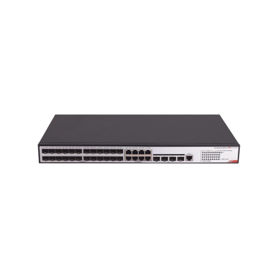 Switch Gigabit / Administrable / 24 Puertos SFP GE / 8 Puertos RJ45 GE / 4 Puertos SFP de 10G / Configuración Nube Hik-PartnerPro / Soporta IGMP