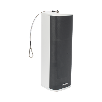 Altavoz IP tipo Columna | 60 Watts | Reproducción de Audio vía Red | IP66 | Entrada de alarma | Compatible con Hik-Connect/ HikCentral Professional