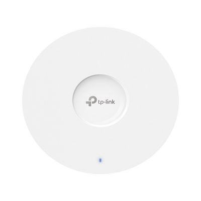 Punto de Acceso Omada Ultra-Rango / Wi-Fi 6 AX6000 MU-MIMO 4x4 / Mesh Omada / Alta Densidad de Usuarios / Configuración por Controlador o Stand-Alone / Para Montaje en Techo/pared / Alimentación PoE+