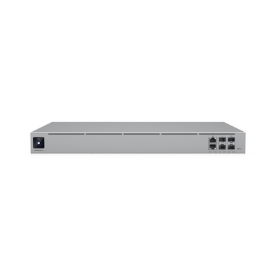 EFG UniFi Enterprise Next Generation Gateway, Hasta 500+ Dispositivos UniFi, Hasta 5,000+ Clientes, Enrutamiento IPS 12.5 Gbps, Alta Disponibilidad, Puertos 25G/10G/2.5G, Doble PSU Redundante, Pantalla Táctil