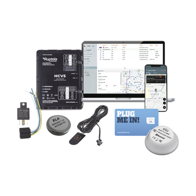 Kit de Localizador 4G LTE / Incluye MICROSIM30M2M + datos por 1 mes + 1 EPCOMGPSMENSUAL + 12RELAY + Botón SOS + BLUEPUCKRHT