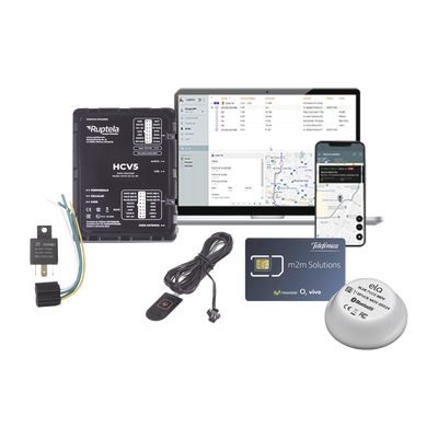 Kit de Localizador 4G LTE / 1 MICSIM25GPS y datos 1 año + 1 BLUEPUCKRHT + 1 EPCOMGPSMENSUAL + RELAY + Botón SOS