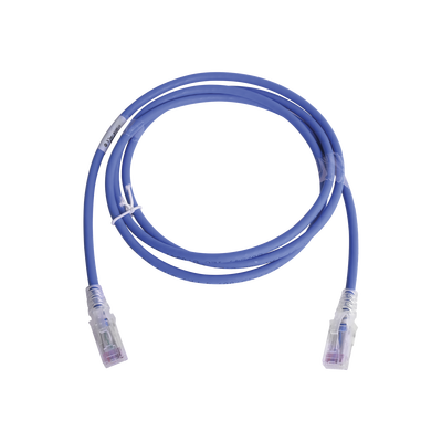 Patch Cord MC6 Modular Cat6 UTP, CM/LS0H, 1.52 Metros (5 Pies), Color Azul, Versión Bulk (Sin Empaque Individual)