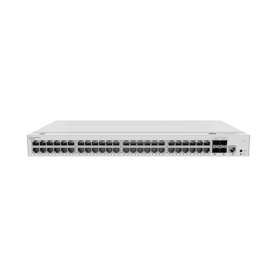 Switch de Acceso Gigabit Administrable Capa 2 / 48 puertos 10/100/1000 Mbps / 4 Puertos 10GE SFP+ Uplink / ERPS / IMGP Snooping / DHCP Snooping / Administración Nube Gratis