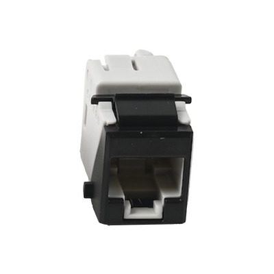 Jack Ultramax Cat6a, Utp, Tipo Keystone, Color Negro, Punch Down