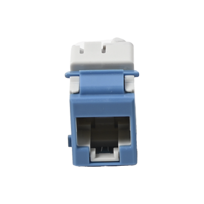 Jack Ultramax Cat6a, Utp, Tipo Keystone, Color Azul, Punch Down