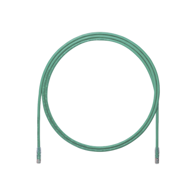 Cable de Parcheo UTP, Cat6A, 24 AWG, CM, Color Verde, 0.91 Metros (3 Pies)