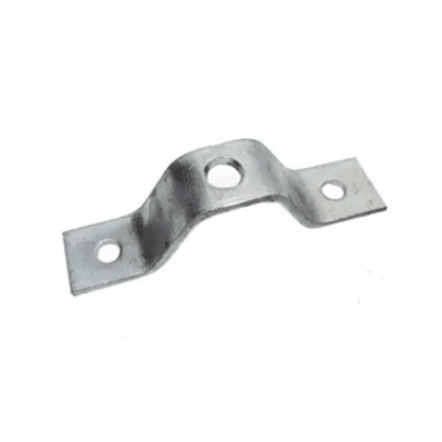 Clip U para fijar barra roscada de 1/2" (13 mm).