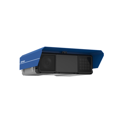 Bala IP 9 Megapíxel Para Tráfico / ANPR / Radar Integrado / Reconocimiento y Captura de Placas Vehiculares para Trafico de Alta Velocidad / IP65 / Lente Mot. 11 a 44 mm / 40 mts IR / 3 Carriles de Detección / Hasta 320 Km/h